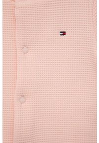 TOMMY HILFIGER - Tommy Hilfiger komplet niemowlęcy. Kolor: różowy. Materiał: bawełna, materiał, dzianina #10