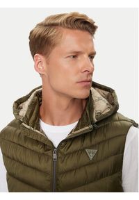 Guess Bezrękawnik M4YN21 WG9P2 Zielony Regular Fit. Kolor: zielony. Materiał: syntetyk. Długość rękawa: bez rękawów #3