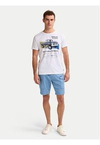 Petrol Industries T-Shirt M-1050-TSR604 Biały Regular Fit. Kolor: biały. Materiał: bawełna #7