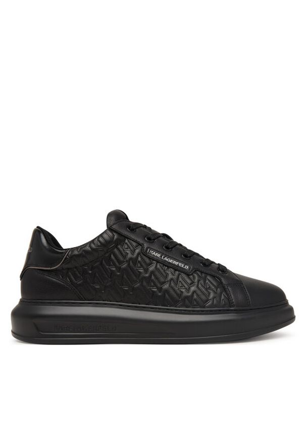Karl Lagerfeld - KARL LAGERFELD Sneakersy KL52549T Czarny. Kolor: czarny. Materiał: skóra