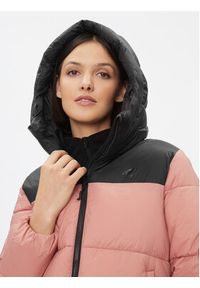 4f - 4F Kurtka puchowa 4FAW23TDJAF230 Koralowy Regular Fit. Kolor: pomarańczowy. Materiał: syntetyk, puch #2