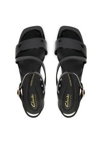 Clarks Sandały Serina35 Strap 26186117 Czarny. Kolor: czarny. Materiał: skóra #5