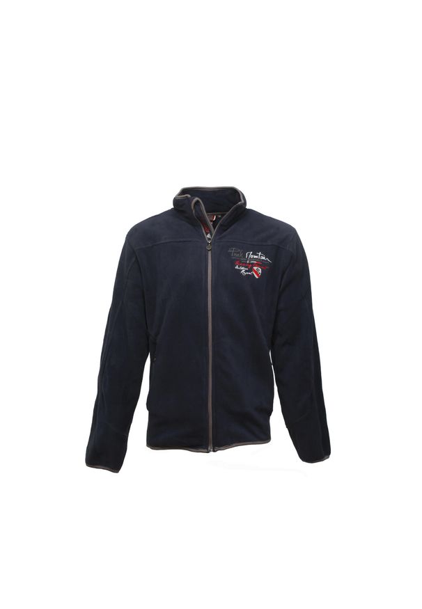 PEAK MOUNTAIN - Kurtka polarowa Peak Mountain Conac. Kolor: niebieski. Materiał: polar. Sezon: zima. Sport: narciarstwo