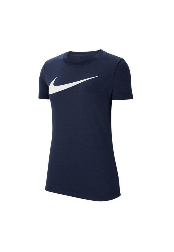 Nike - Koszulka Damska Park 20 DriFIT. Kolor: niebieski. Sport: turystyka piesza