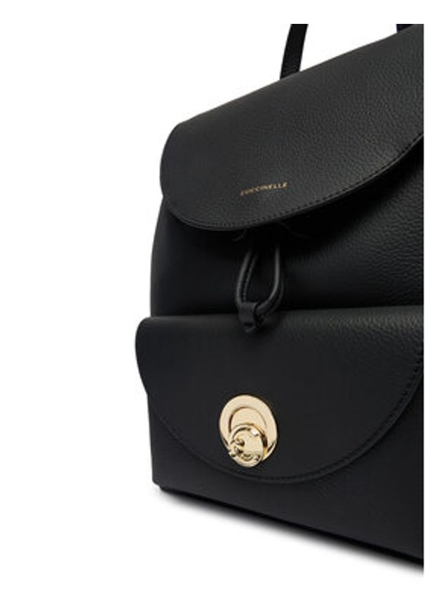 Coccinelle Plecak TOA Coccinellenikla E1 TOA 14 01 01 Czarny. Kolor: czarny. Materiał: skóra