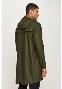 Rains - Kurtka przeciwdeszczowa 1202 Long Jacket. Kolor: zielony #2