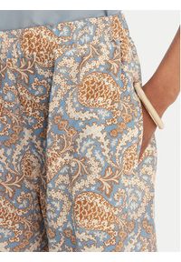 Weekend Max Mara Kuloty Nirvana 2615131132 Błękitny Loose Fit. Kolor: niebieski. Materiał: jedwab #5