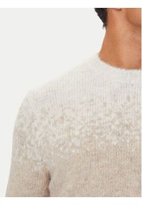 Guess Sweter M5BR39 Z0932 Beżowy Regular Fit. Kolor: beżowy. Materiał: syntetyk #5