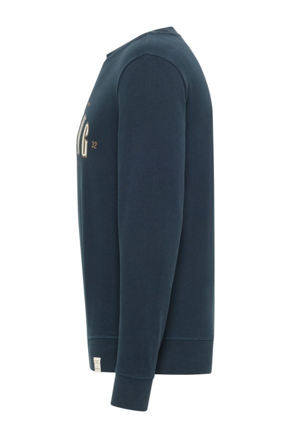 Męska bluza nierozpinana Mustang Style Ben Crewneck Carbon 1014505 4135