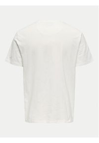Only & Sons T-Shirt 22025286 Biały Regular Fit. Kolor: biały. Materiał: bawełna #2