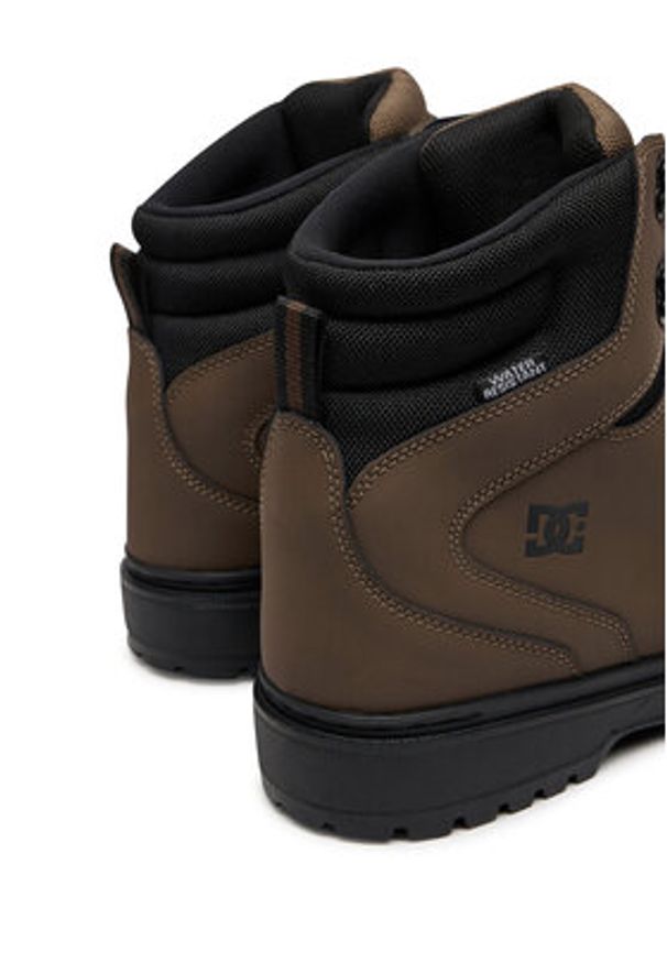 DC Shoes Trapery Peary Tr ADYB700045-DCC Brązowy. Kolor: brązowy. Materiał: skóra