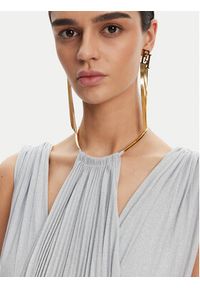 Elisabetta Franchi Sukienka wieczorowa AB-R21-52E2 Błękitny Regular Fit. Kolor: niebieski. Materiał: wiskoza. Styl: wizytowy