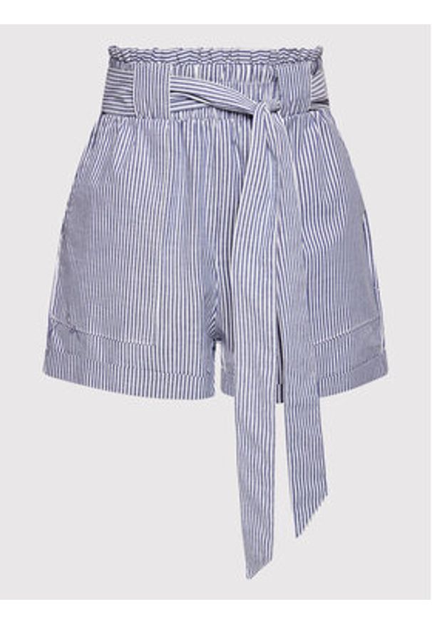 only - ONLY Szorty materiałowe Smilla 15154906 Niebieski Regular Fit. Kolor: niebieski. Materiał: bawełna