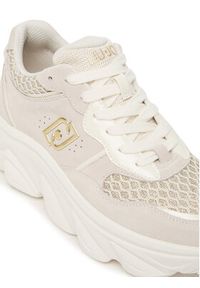 Liu Jo Sneakersy Steffy 01 BF5061 PX239 Écru. Materiał: zamsz, skóra #5