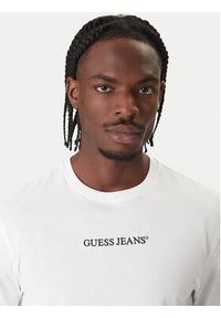 Guess Jeans Longsleeve M5RI84 K8HM0 Biały Regular Fit. Kolor: biały. Materiał: bawełna. Długość rękawa: długi rękaw #2