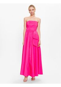 Rinascimento Sukienka wieczorowa CFC0018959002 Różowy Regular Fit. Kolor: różowy. Materiał: syntetyk. Styl: wizytowy