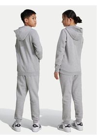 Adidas - adidas Spodnie dresowe IX5297 Szary Regular Fit. Kolor: szary. Materiał: bawełna