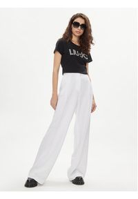 Liu Jo T-Shirt MA4322 J5904 Czarny Regular Fit. Kolor: czarny. Materiał: bawełna #5