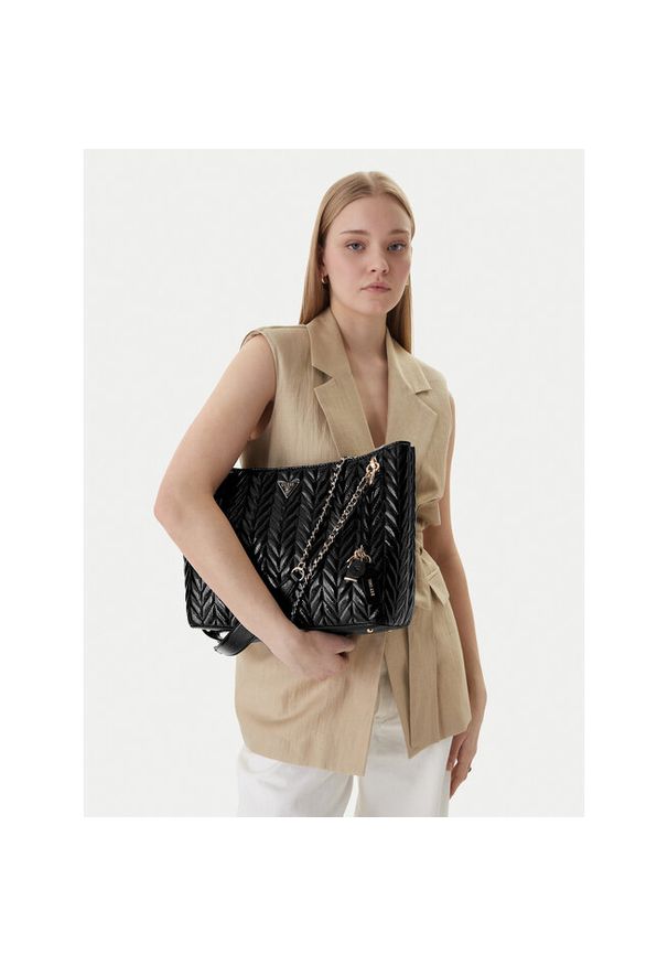 Torebka Guess. Kolor: czarny