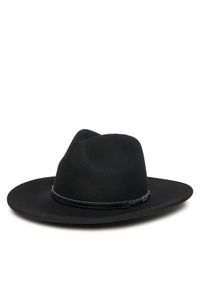 Barbour Kapelusz Tack Fedora LHA0217BK91 Czarny. Kolor: czarny. Materiał: wełna, materiał