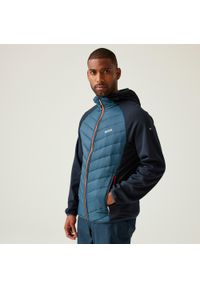 Regatta - Męska kurtka turystyczna hybrydowa Andreson VIII. Kolor: niebieski. Materiał: puch. Sport: turystyka piesza #1