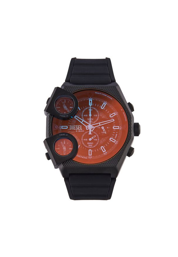Diesel Zegarek DZ7474 Czarny. Kolor: czarny. Materiał: syntetyk