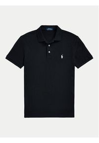 Polo Ralph Lauren Polo 710941439001 Czarny Regular Fit. Typ kołnierza: polo. Kolor: czarny