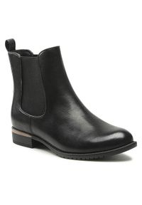 Jenny Fairy Sztyblety W16AW462-20 Czarny. Kolor: czarny. Materiał: skóra #1