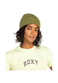 Roxy - Czapka z mankietem dla Kobiety TROPICAL SNOW Zielony. Kolor: zielony. Materiał: akryl, materiał