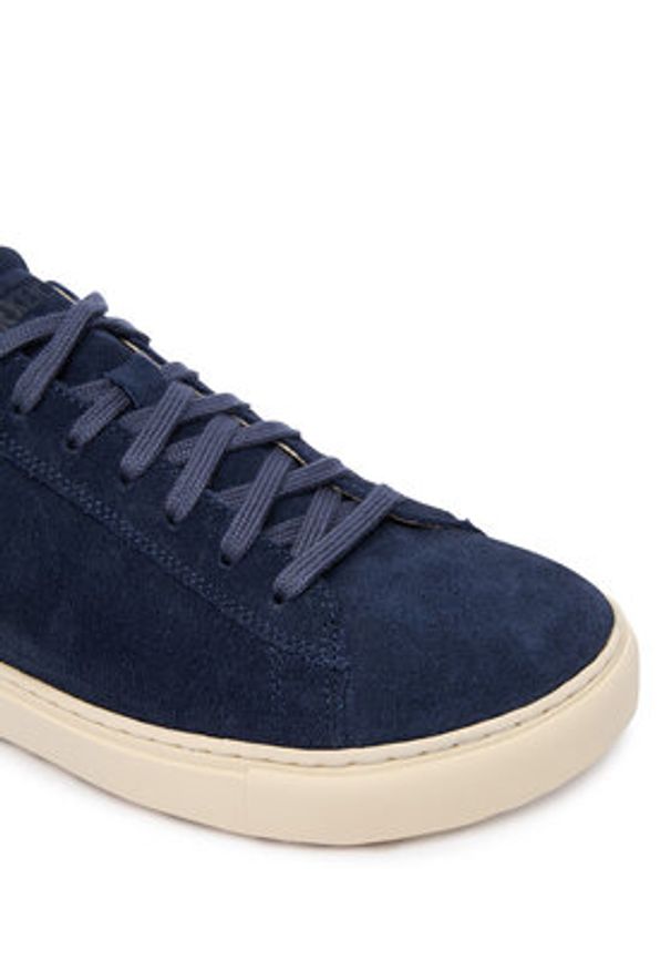 Birkenstock Sneakersy Bend Low 1030880 Granatowy. Kolor: niebieski. Materiał: zamsz, skóra