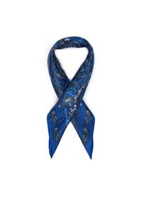 Lauren Ralph Lauren - LAUREN RALPH LAUREN Chusta jedwabna Paisley Sandwashed 454P09786001 Niebieski. Kolor: niebieski. Materiał: jedwab. Wzór: paisley #1