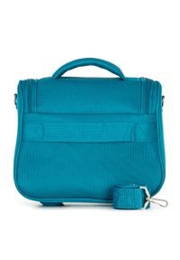 Wittchen - Komplet jednokolorowych walizek miękkich. Kolor: turkusowy. Materiał: poliester #5