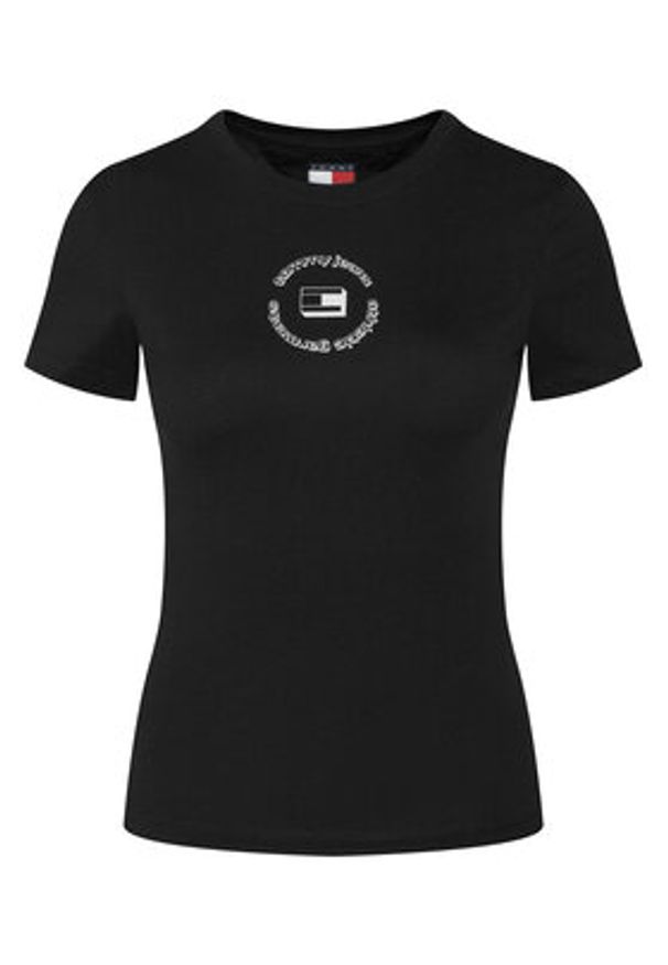 Tommy Jeans Komplet t-shirtów DW0DW23004 Kolorowy Slim Fit. Materiał: bawełna. Wzór: kolorowy