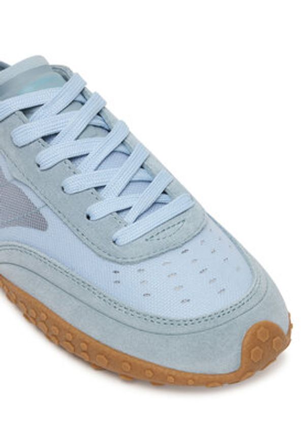HOFF Sneakersy Bridge Mesh 12661005 Błękitny. Kolor: niebieski. Materiał: skóra, zamsz