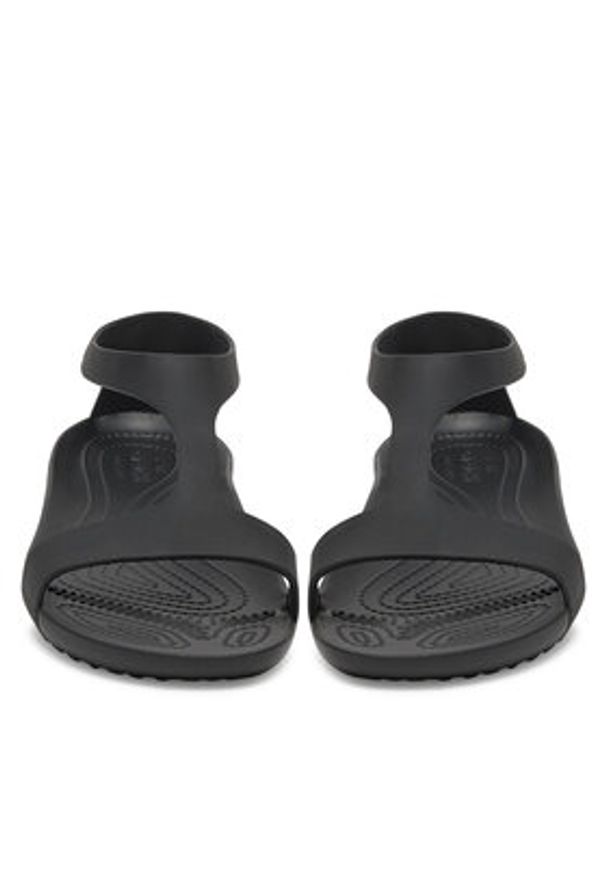 Crocs Sandały SERENA SANDAL 205469-060 Czarny. Kolor: czarny. Materiał: syntetyk, materiał