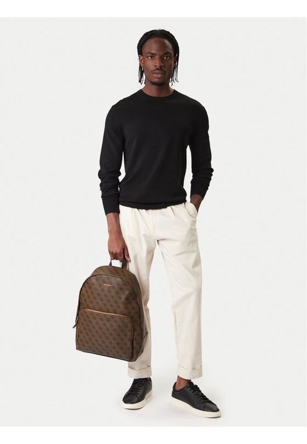 Guess Plecak HMMILO P5219 Brązowy. Kolor: brązowy. Materiał: skóra