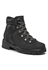 sorel - Sorel Trapery Lennox™ Hiker Stkd Wp NL4841-011 Czarny. Kolor: czarny. Materiał: skóra