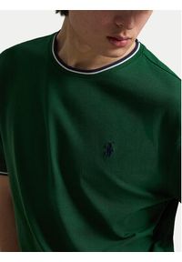 Polo Ralph Lauren T-Shirt 710963492502 Zielony Regular Fit. Typ kołnierza: polo. Kolor: zielony. Materiał: bawełna #4