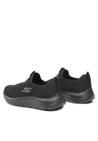 skechers - Skechers Sneakersy Go Walk Flex 216484/BBK Czarny. Kolor: czarny. Materiał: materiał #6