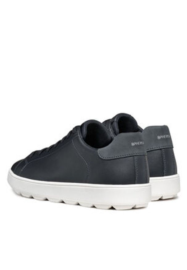 Geox Sneakersy U Spherica Ecub-1 U45GPA 0009B C4064 Granatowy. Kolor: niebieski. Materiał: skóra