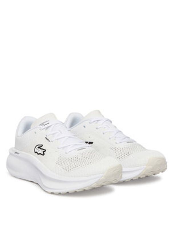 Lacoste Sneakersy Neo Run 2 51SMA0025 Biały. Kolor: biały. Materiał: materiał. Sport: bieganie
