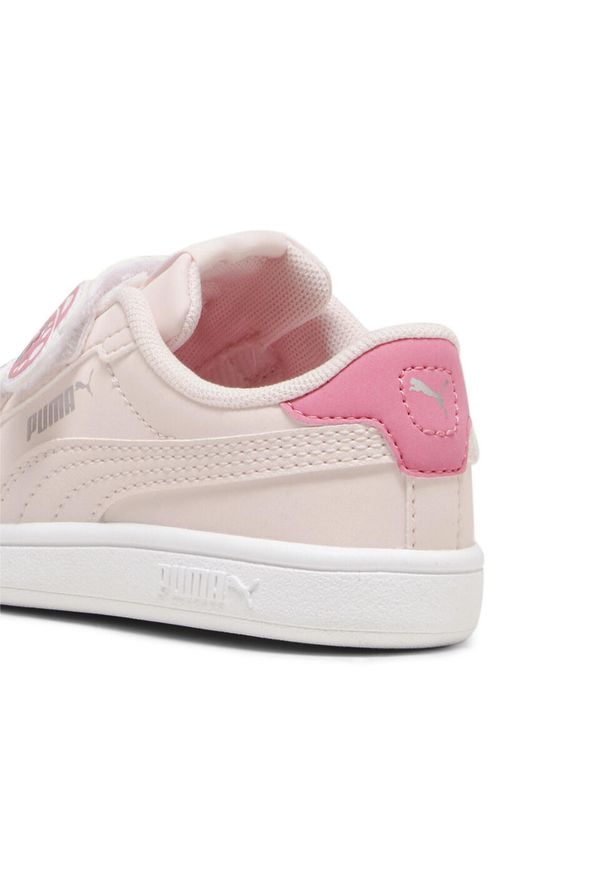 Puma - Sneakersy PUMA Smash 3.0 Butterfly dla małych dzieci PUMA. Zapięcie: rzepy. Kolor: różowy. Sport: bieganie