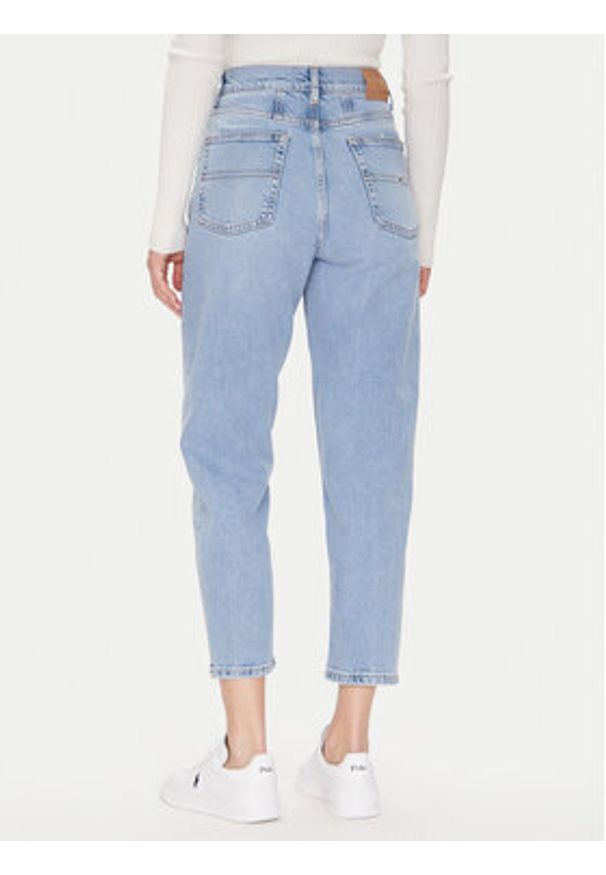 Tommy Jeans Jeansy Mom Jean Uh Tpr Bi0112 Co DW0DW20041 Niebieski Regular Fit. Kolor: niebieski
