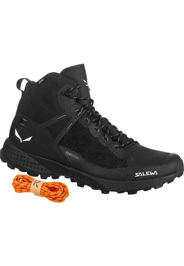 Buty trekkingowe męskie Salewa Pedroc Pro Mid Ptx. Wysokość cholewki: za kostkę. Kolor: czarny. Materiał: materiał, syntetyk. Szerokość cholewki: normalna