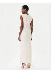 Rinascimento Sukienka wieczorowa CFC0020094002 Beżowy Slim Fit. Kolor: beżowy. Materiał: syntetyk. Styl: wizytowy #2