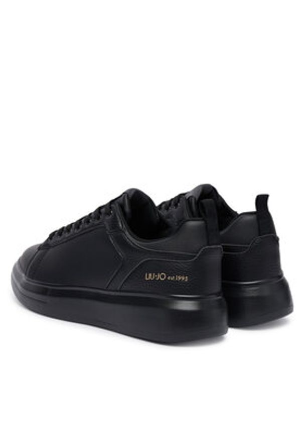 Liu Jo Sneakersy Big 05 7G5015 PX331 Czarny. Kolor: czarny. Materiał: skóra