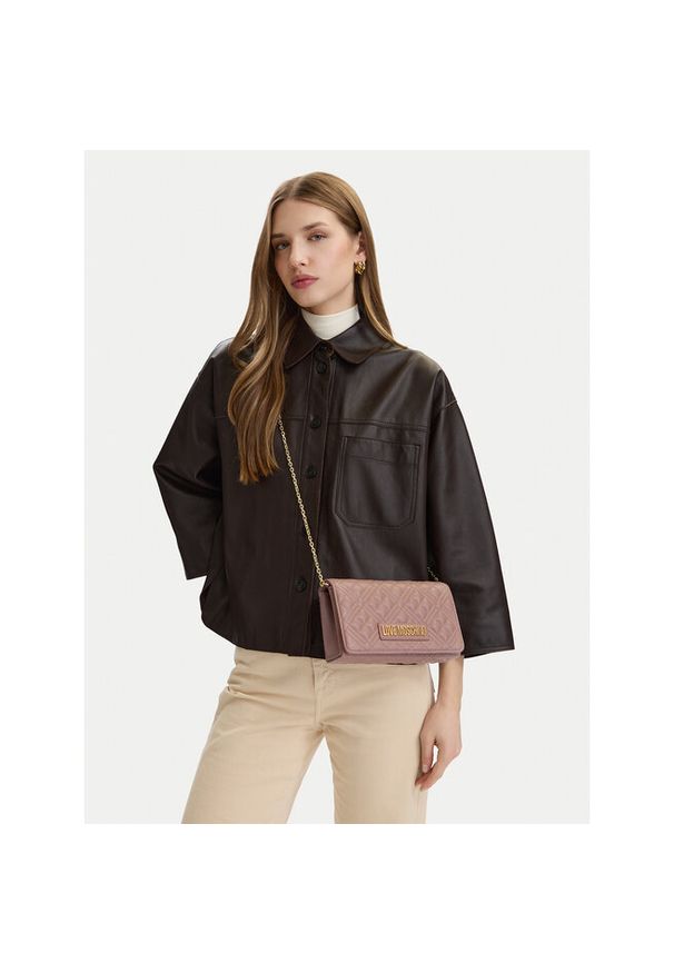 Love Moschino - Torebka LOVE MOSCHINO. Kolor: różowy