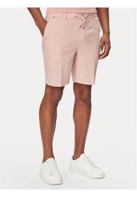 BOSS Szorty materiałowe Kane1 50557537 Różowy jasny Regular Fit. Kolor: różowy. Materiał: syntetyk #1