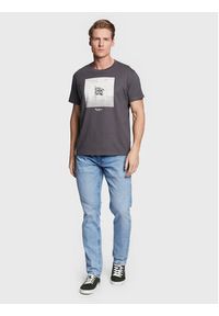 Pepe Jeans T-Shirt Alfred PM508649 Szary Regular Fit. Kolor: szary. Materiał: bawełna #3