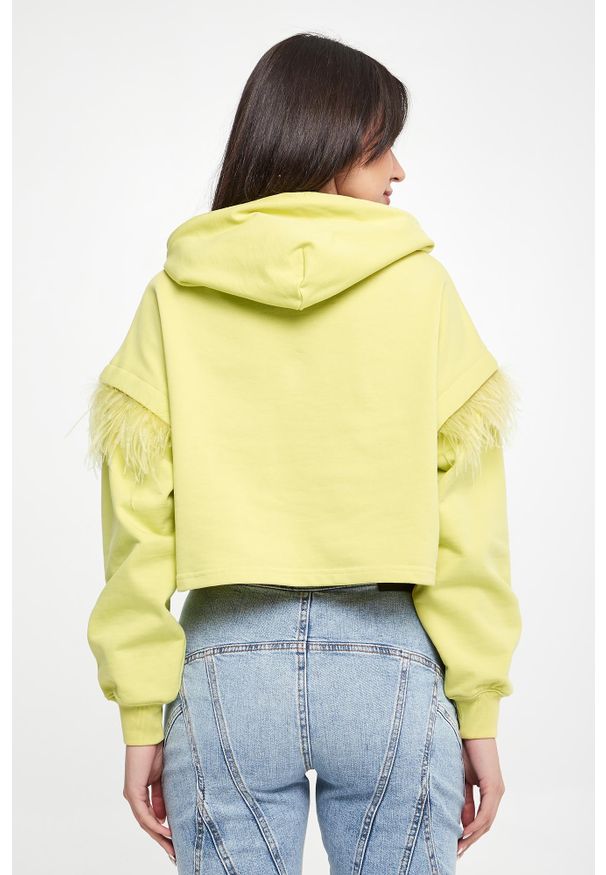Pinko - Bluza damska z piórami Avigliana PINKO